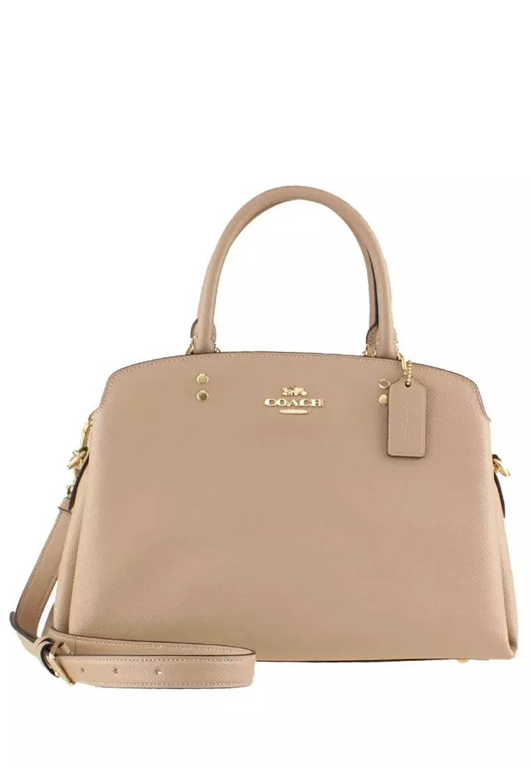 Buy Coach Coach Lillie Carryall Taupe 2024 Online ZALORA Singapore