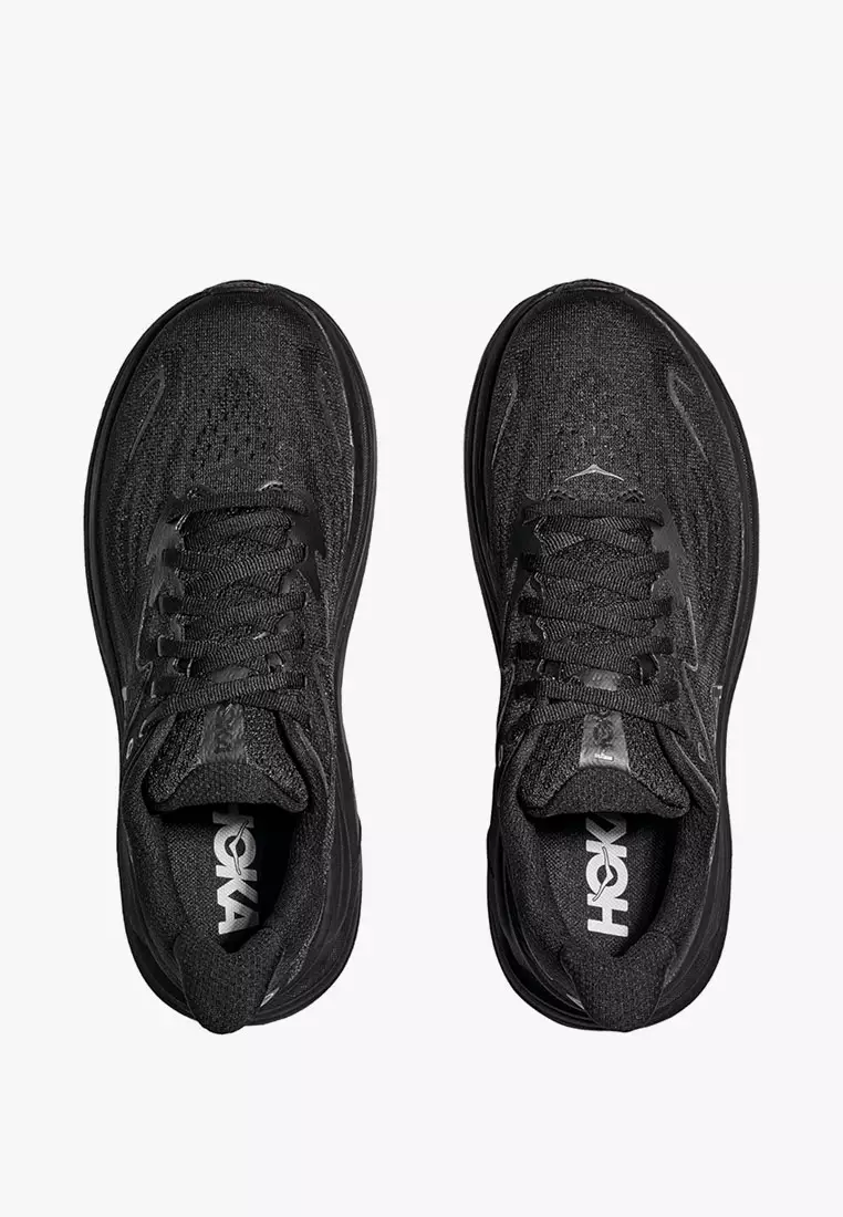 Clifton 10 Men's Running Shoes - Black / Black