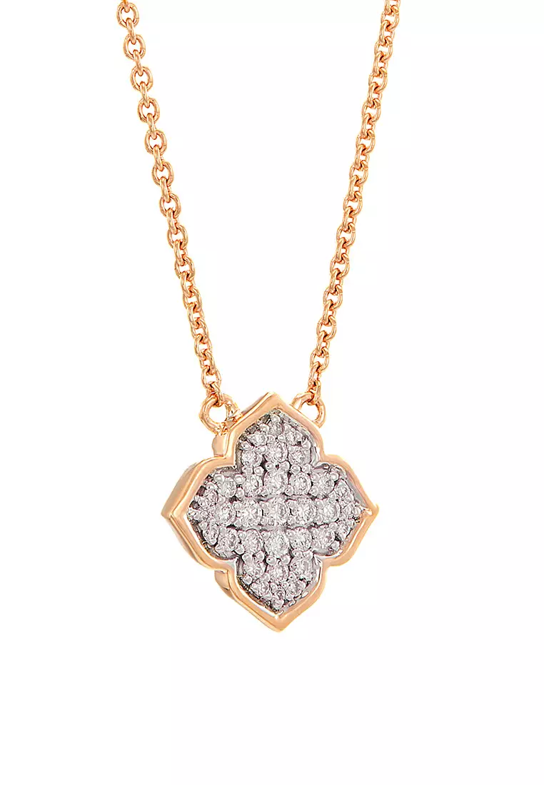HABIB AL-ZAHRA | Diamond Necklace in 750/18K Rose Gold 561101124(RG)