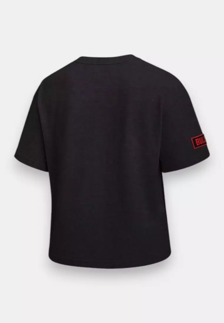 Chicago Bulls Loose Fit T-Shirt for Men Status Collection [C]