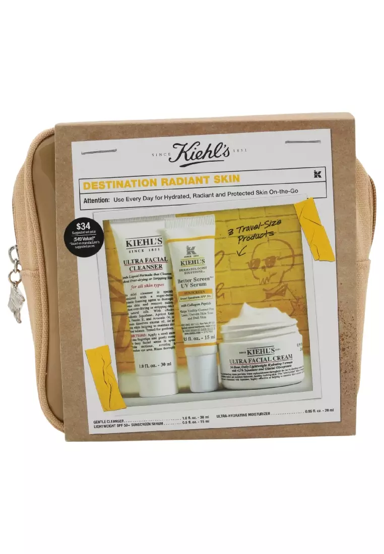 Kiehl's ULTRA FACIAL TRIO SET 2026 | Buy Kiehl's Online | ZALORA