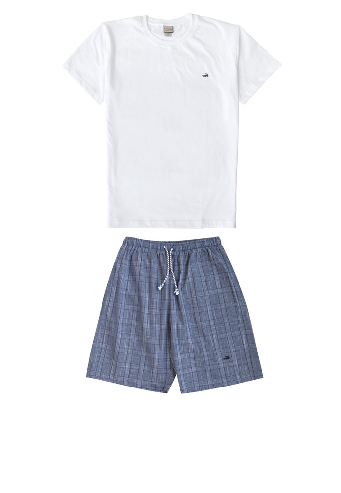 Jual Crocodile Crocodile SLOE White 025 Men Loungewear T 