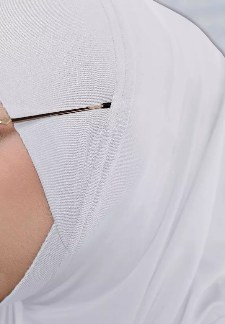 HIJAB INSTAN LUNA - PURE WHITE