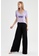 DeFacto purple Short Sleeve V-Neck T-Shirt 37CBFAAB71444BGS_2