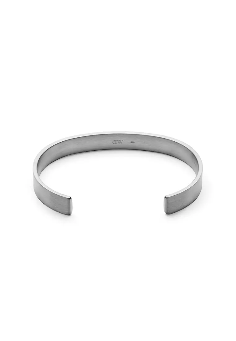 Line Cuff Brushed Silver 7mm - Unisex Bracelet for women and men stainless steel Bracelet DW Official Authentic Original gelang tangan perempuan lelaki DW