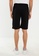 LC WAIKIKI black Standard Pattern Piqué Men's Shorts 2FB81AA0F2F0FFGS_4