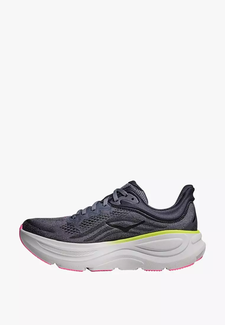 Bondi 9 Women's Running - Charcoal Grey/Grey Skies