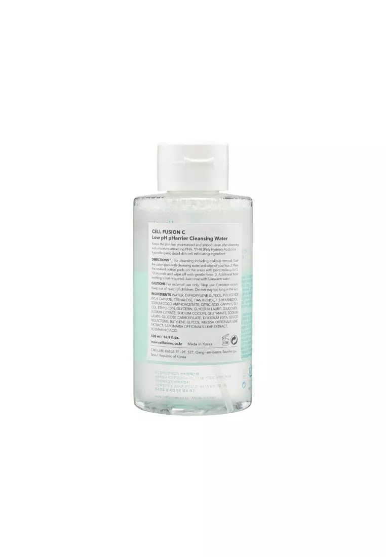 Cell Fusion C Low pH pHarrier Cleansing Water 500ml