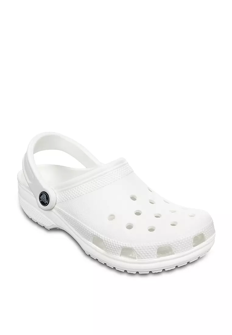 White crocs deals womens 7