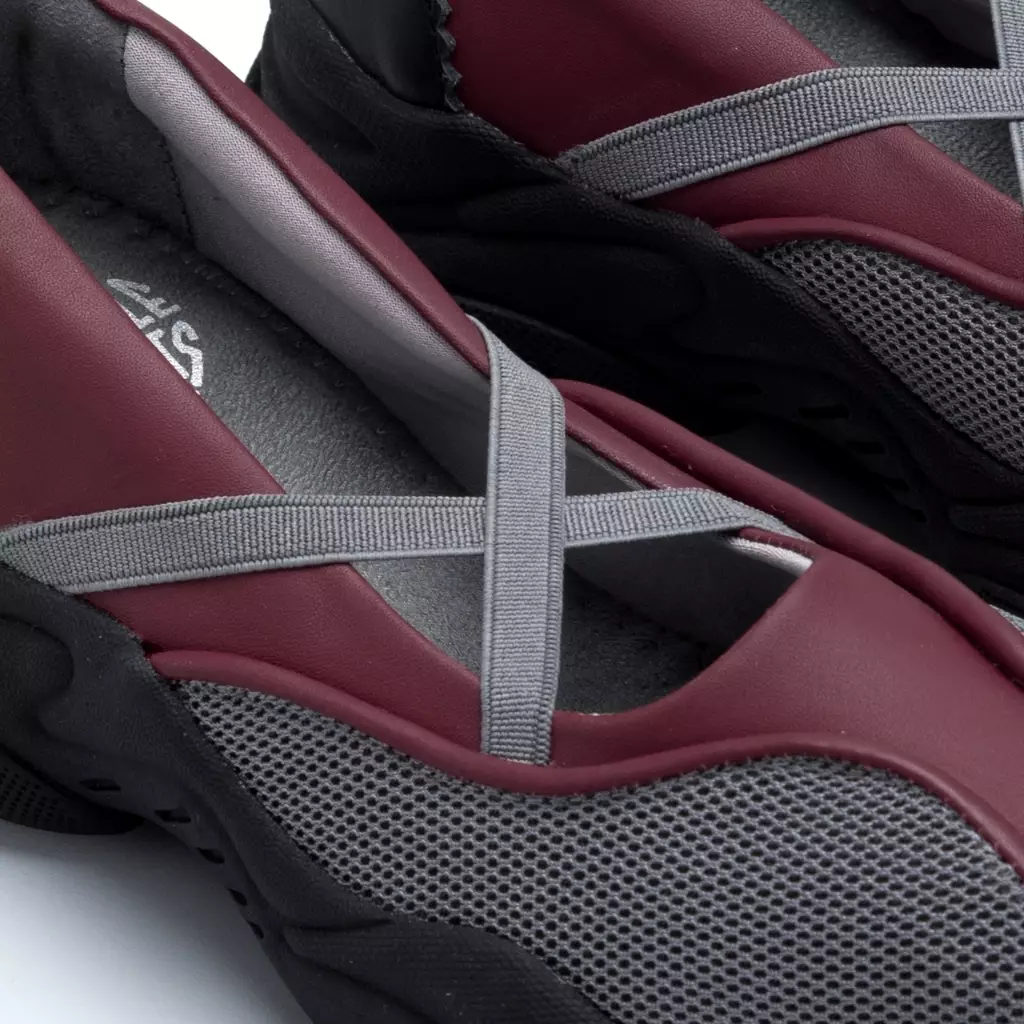 Alula Sneakers Balerina Genuine Leather Maroon