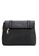 Unisa black Unisa Saffiano Texture Mini Sling Bag With Turn Lock UN821AC94BOZMY_3