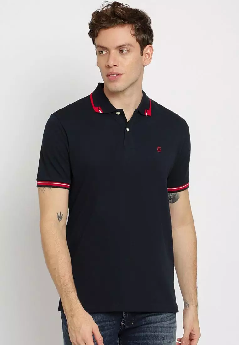 MATSUDA Kaos Polo Shirt Pria Kerah Chikuma