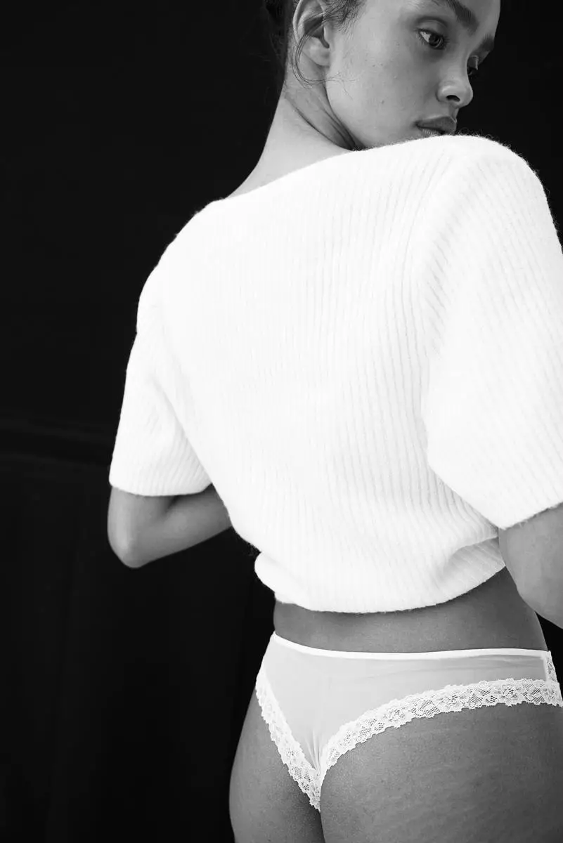 3-pack lace Brazilian briefs