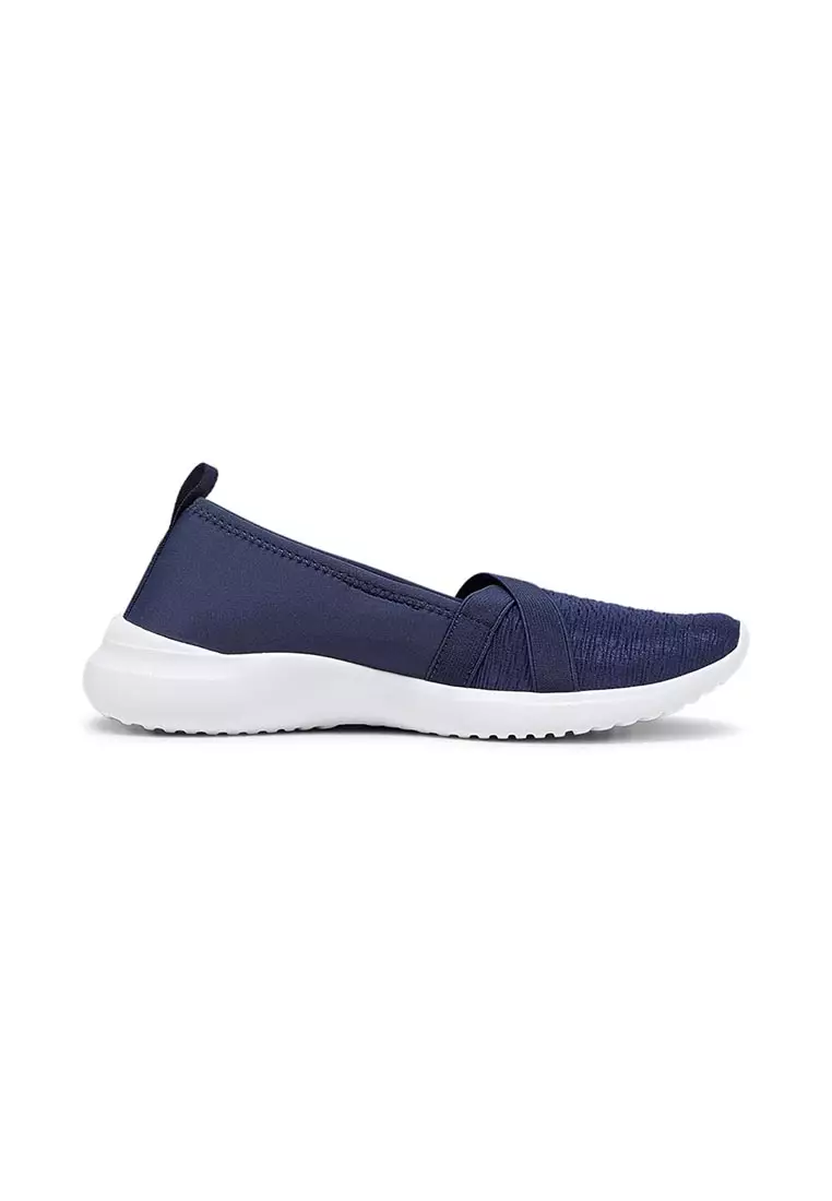 Womens navy clearance puma trainers