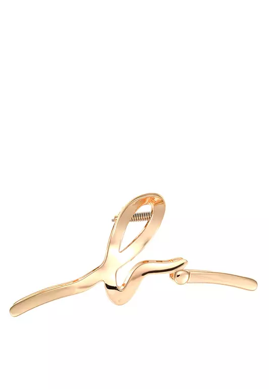 B Logo Claw Hair Clip