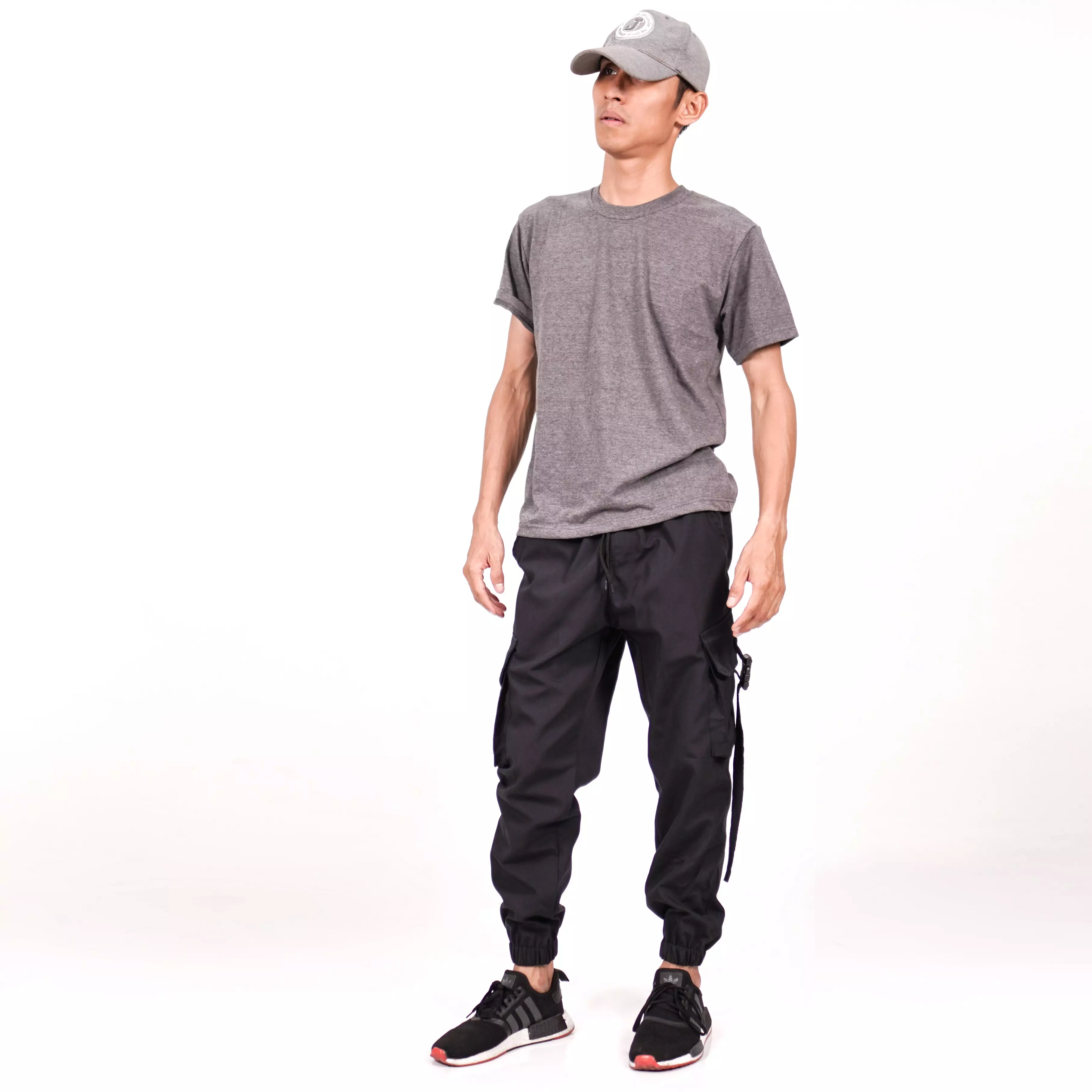 OKECHUKU Arthur Celana Hypebeast Celana Cargo Jogger Cargo Pants Pria