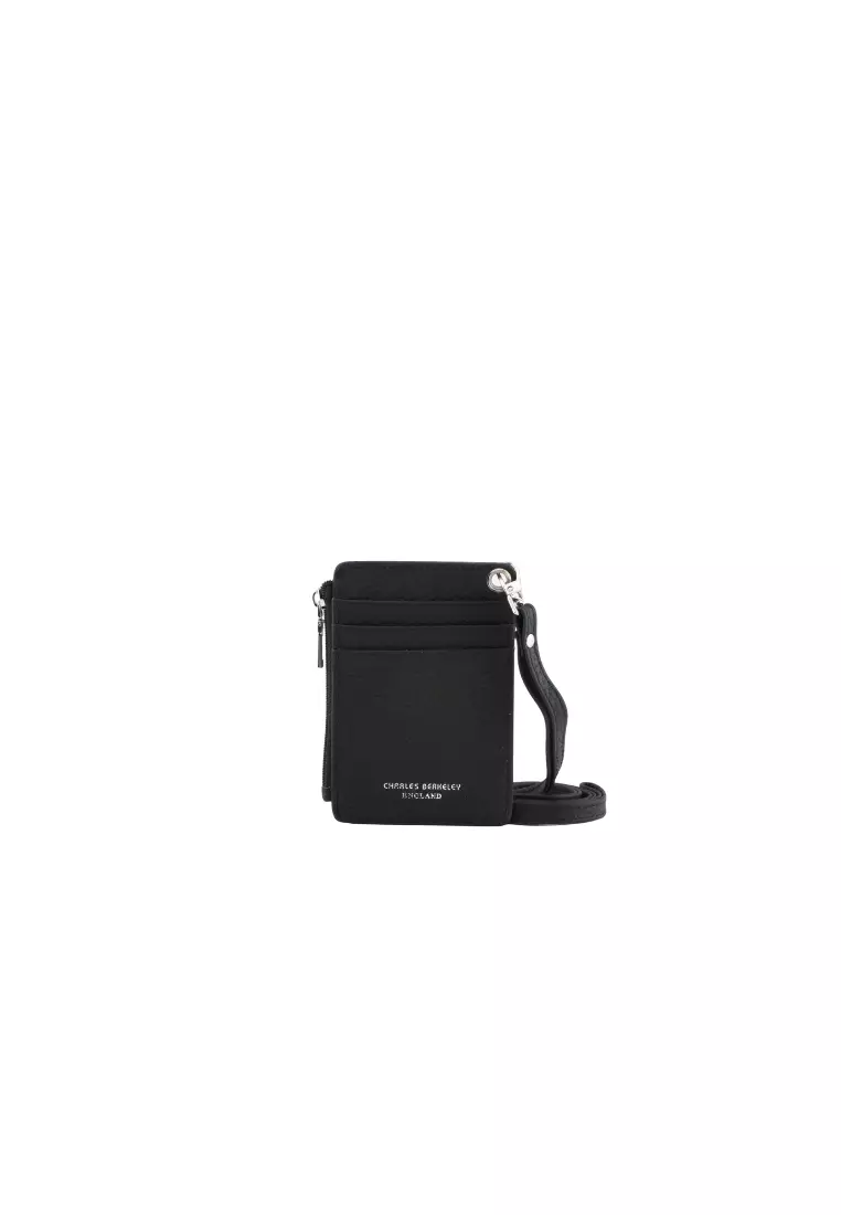 Bespoke Lanyard ID Card Holder XY-1886A - Black