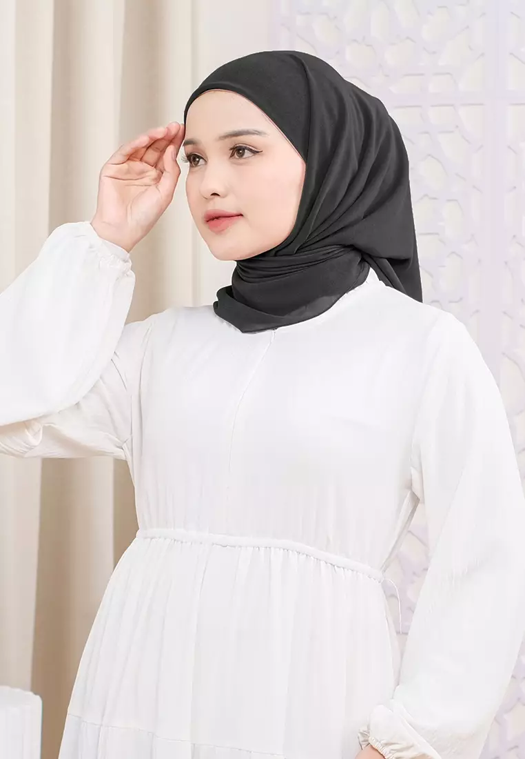 HIJAB INSTAN ALINE - BLACK