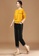 A-IN GIRLS yellow Casual Stitching Crew Neck Sweater 1608EAA80F1F4CGS_4