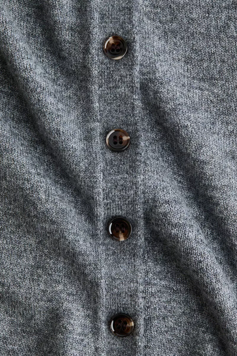 Turtleneck cardigan