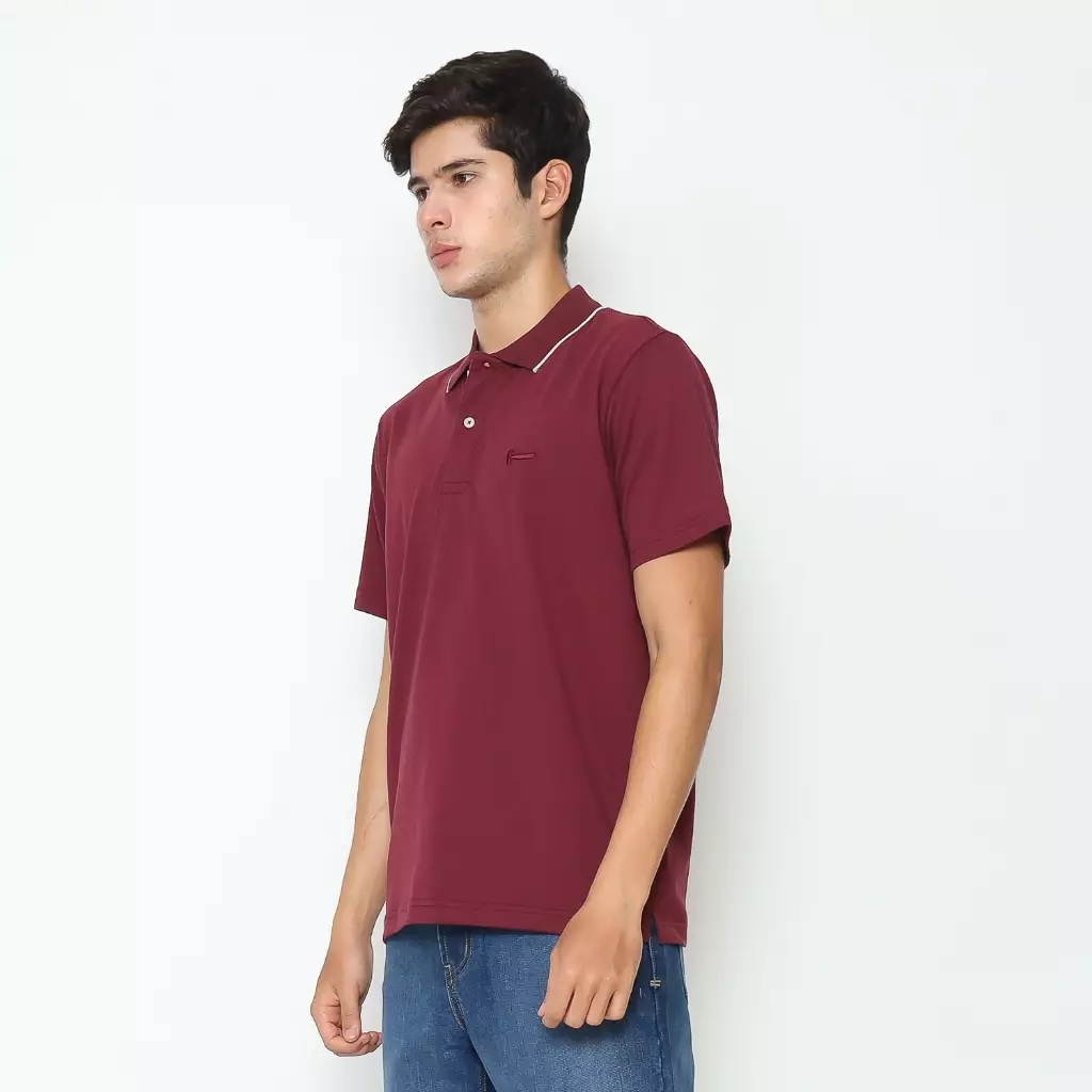 Hammer Men Fashion Polo C1PI030M1 | Kaos Polo Lengan Pendek Ruby