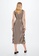 Mango 褐色 Flowy Printed Dress B336EAAEF63640GS_3