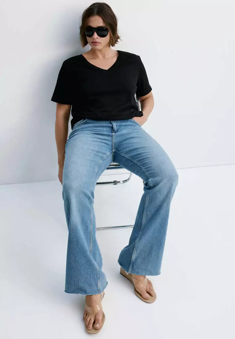 V-Neck Cotton T-Shirt