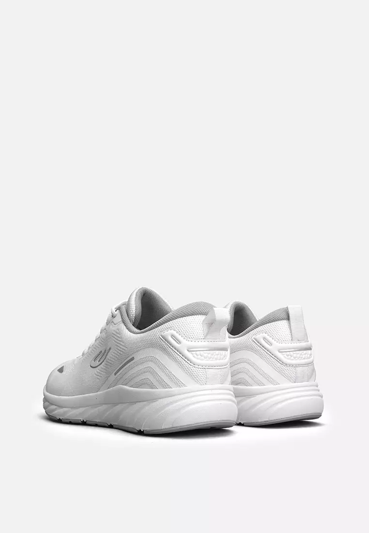 World balance white running shoes hot sale