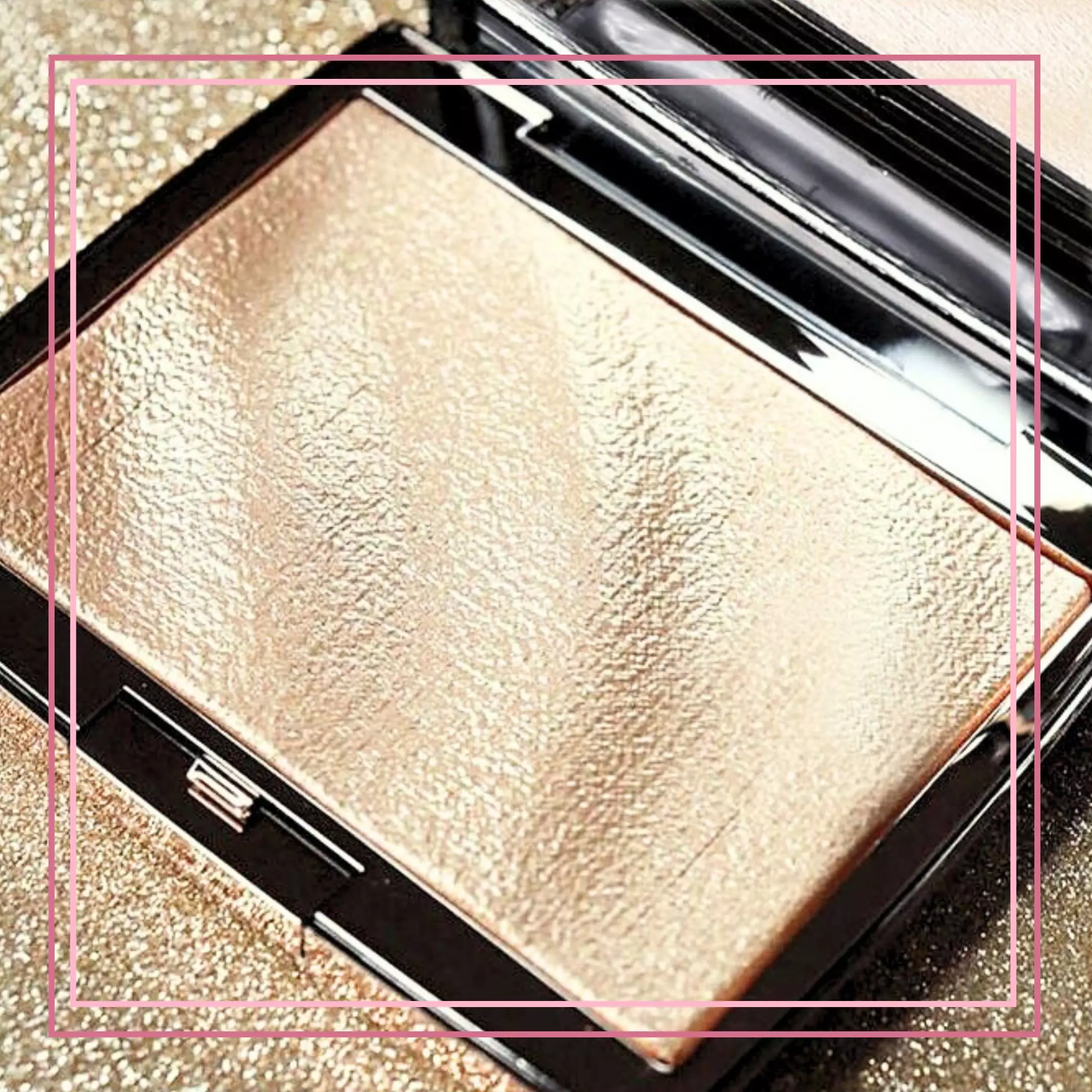 Wakakids Highlighter Palette Translucent Shimmer Smooth Glitter Make Up Hojo BPOM Venrz Shade 01