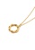 CELOVIS gold CELOVIS - Edith Twisted Spiral Ring Pendant Necklace in Gold B1B67AC0FAD25CGS_4