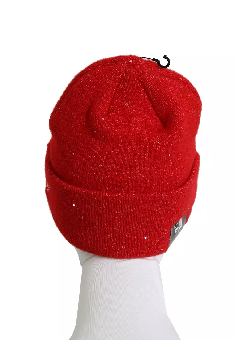 Supreme x New Era SS23BN9 Metallic Arc Beanie In Red