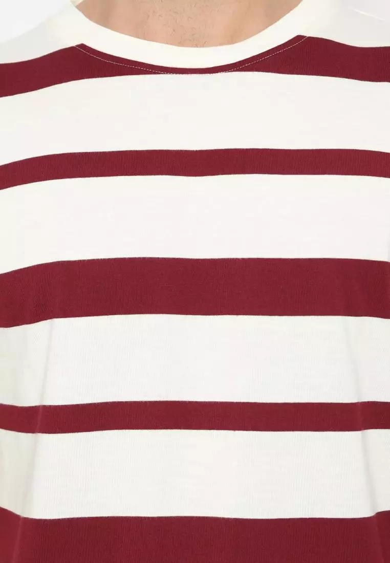 MATSUDA Kaos Oversize 20s Stripe Heavyweight T shirt Narashino