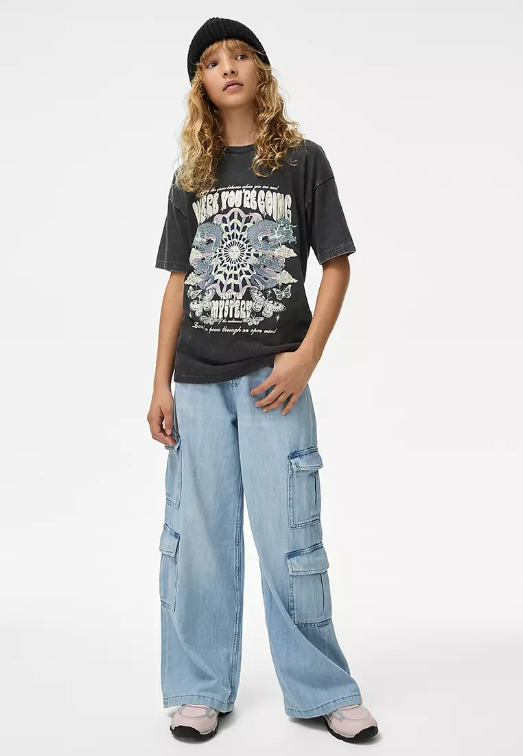 Pure Cotton Printed T-Shirt