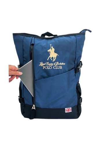 RCB Polo Club blue RCB POLO CLUB 51CM NYLON BACKPACK (15210980) ABAD1ACFA31C8AGS_1