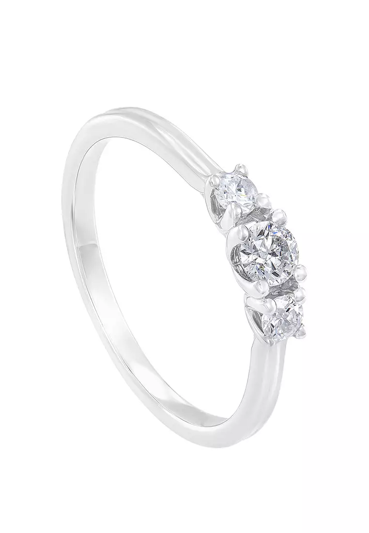 HABIB Diamond Ring in 375/9K White Gold 119700922(WG)