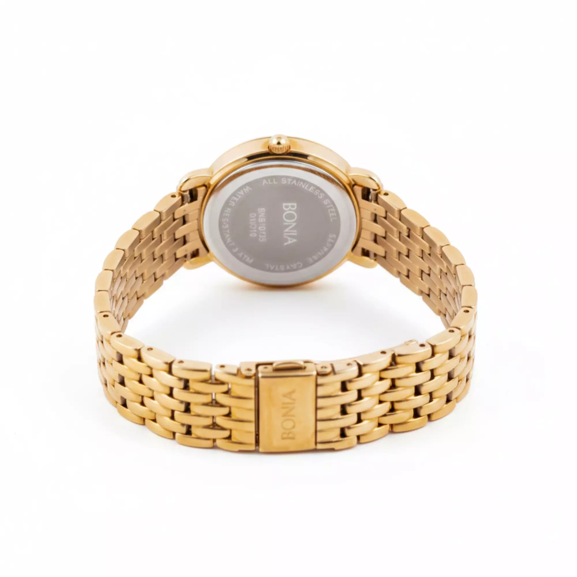 Bonia B10135-2555S - Jam Tangan Analog Wanita - Rose Gold