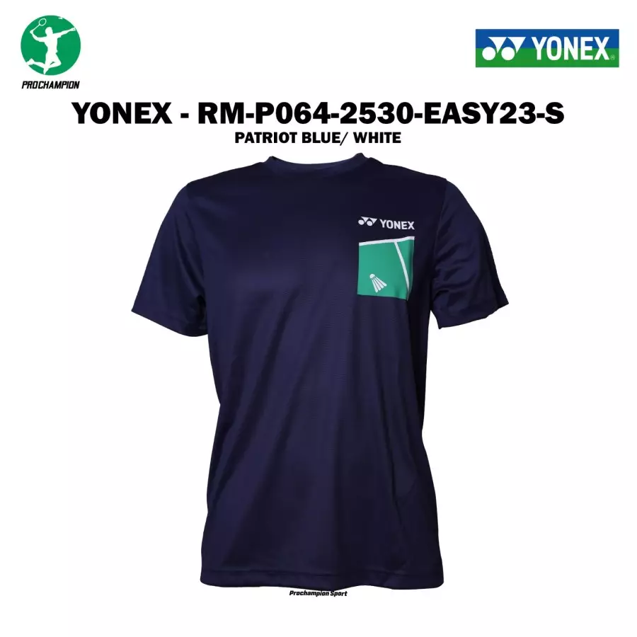 Kaos Jersey Badminton Yonex Tru Breeze RM 2530 Easy Tee Patriot Blue
