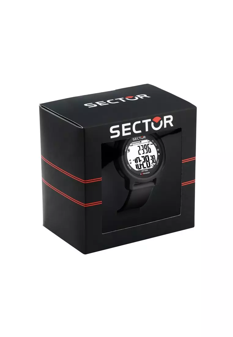 【2 Years Warranty】 Sector EX-27 43mm Unisex Digital Watch R3251191001