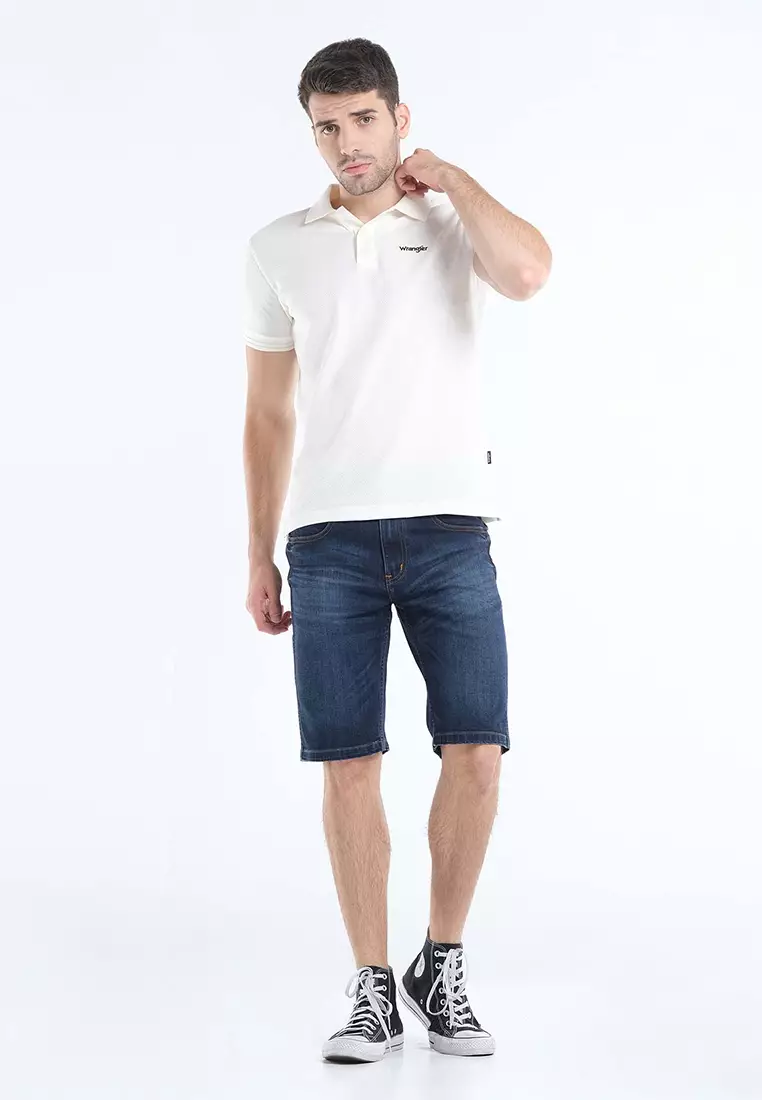 Wrangler Plain Color Polo Shirt for Men