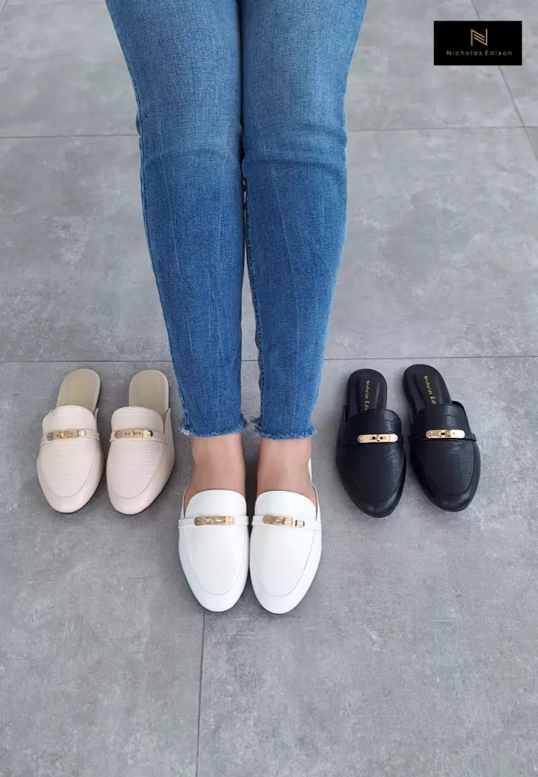 Nicholas Edison Flat Hiromi White