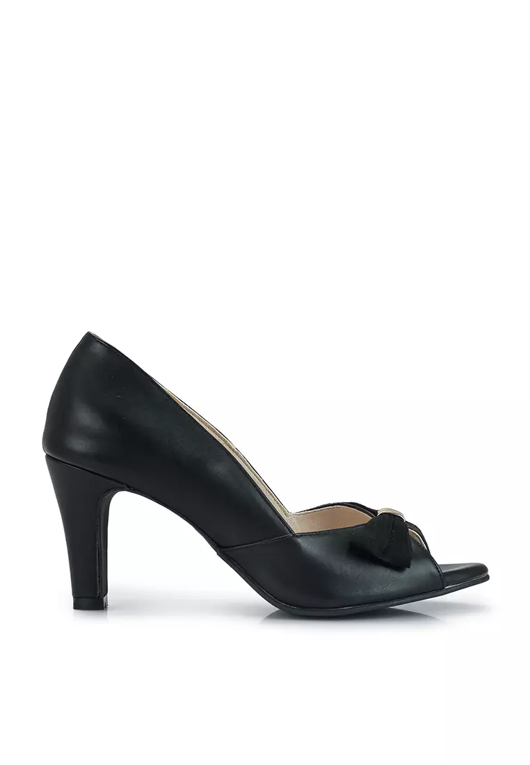 Peep toes heels online on sale