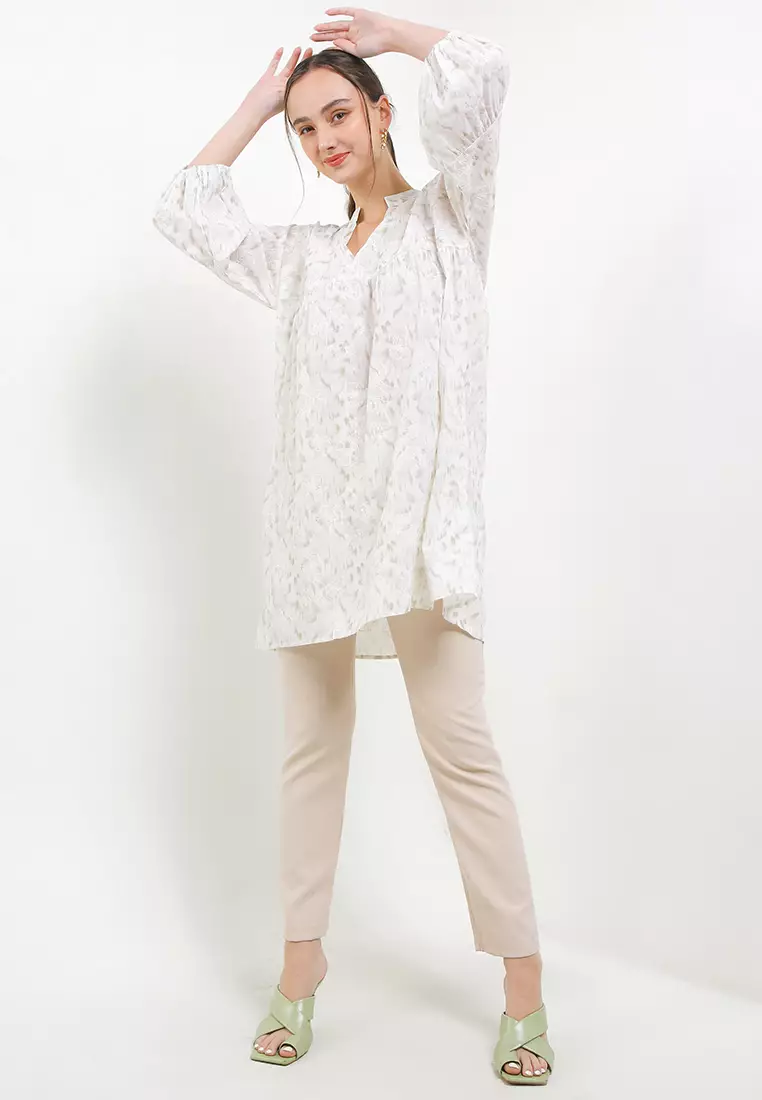 Flo Printed Tie Dye Tunic