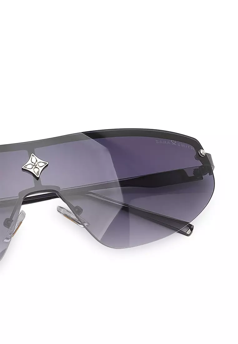 Unisex Sporty Casual Sunglasses (Kacamata Hitam) - Abu-Abu