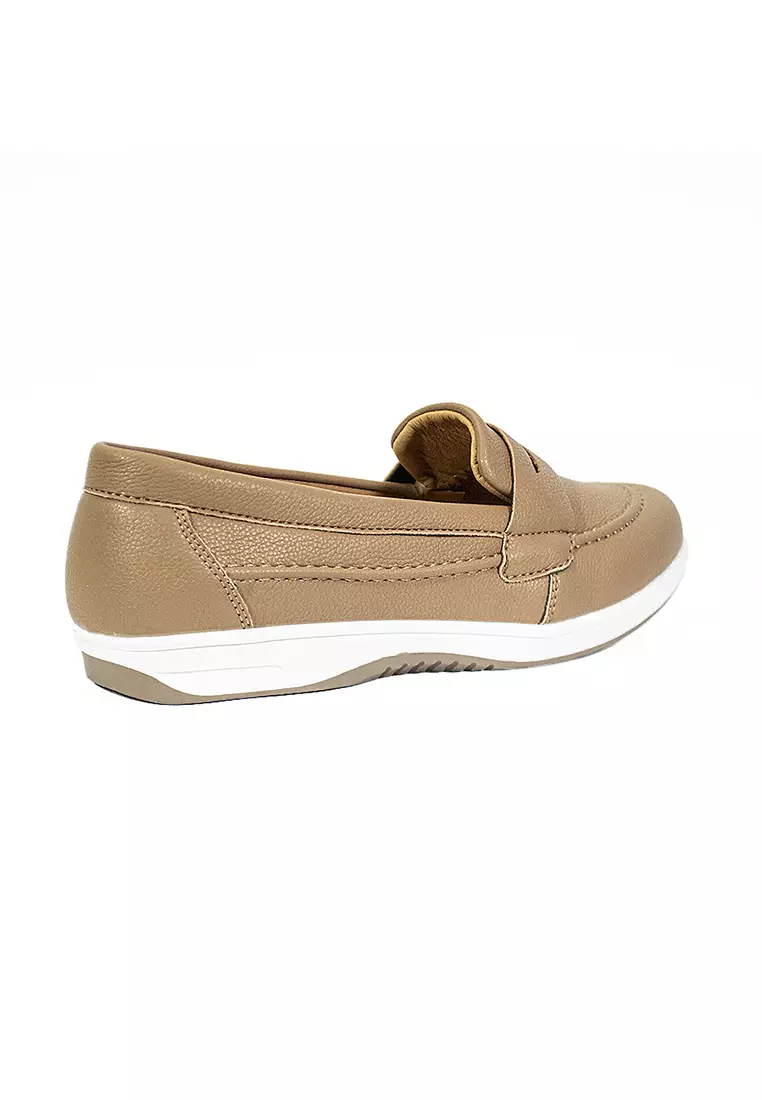 Women's Loafers LY 28155 Beige C64