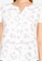 G2000 white Abstract Print Short Sleeve Blouse 0D45BAAFA87930GS_3