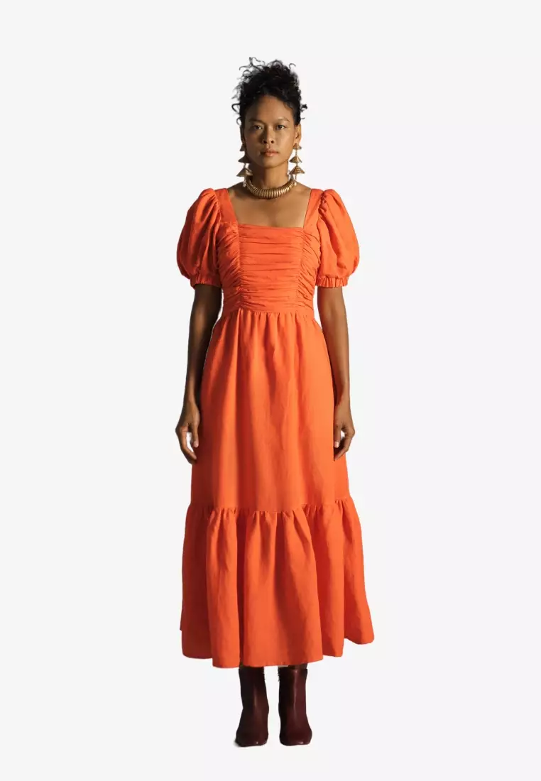 Summer Get Away Maxi Linen Dress