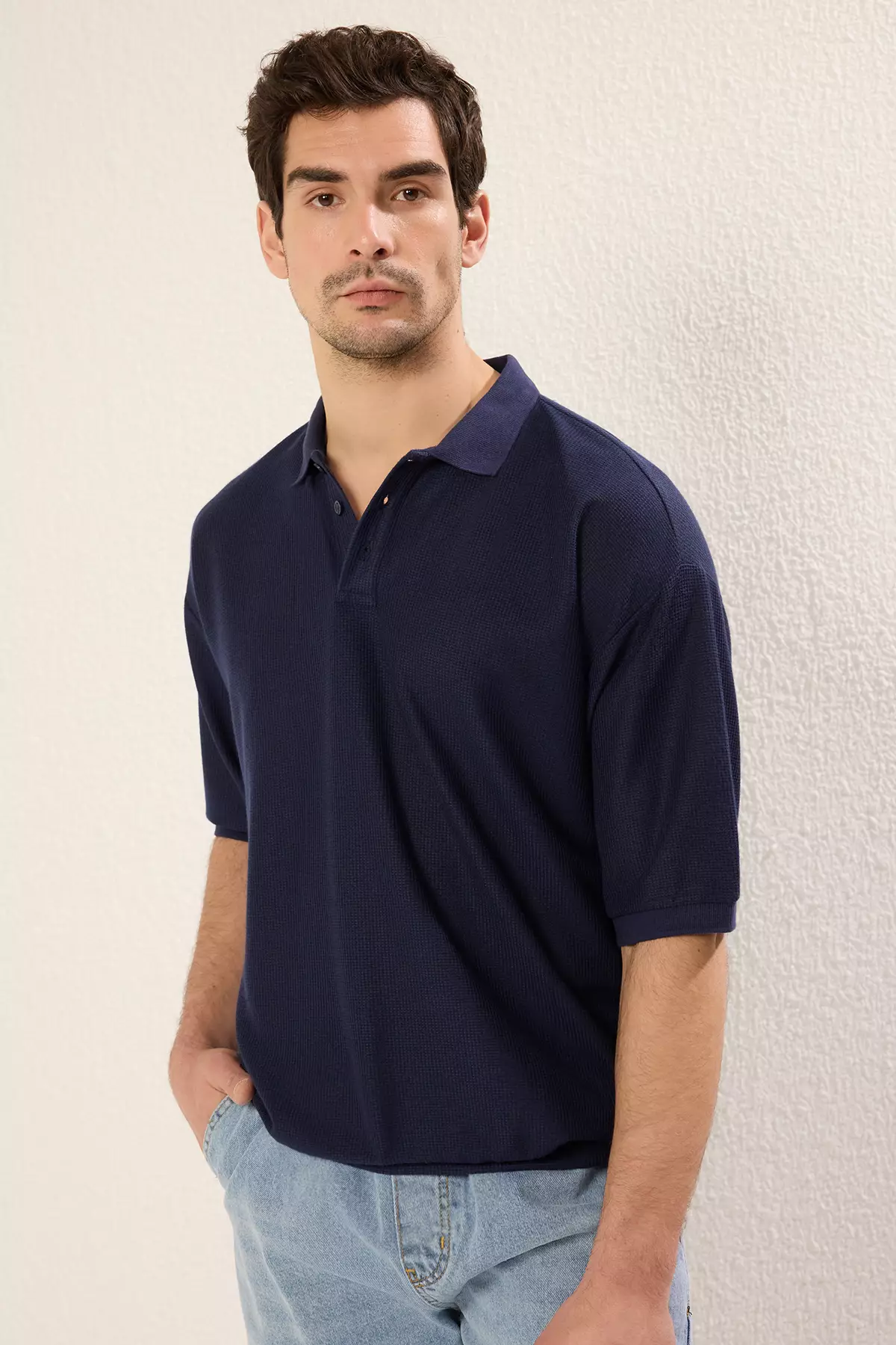 Oversized Polo Shirt