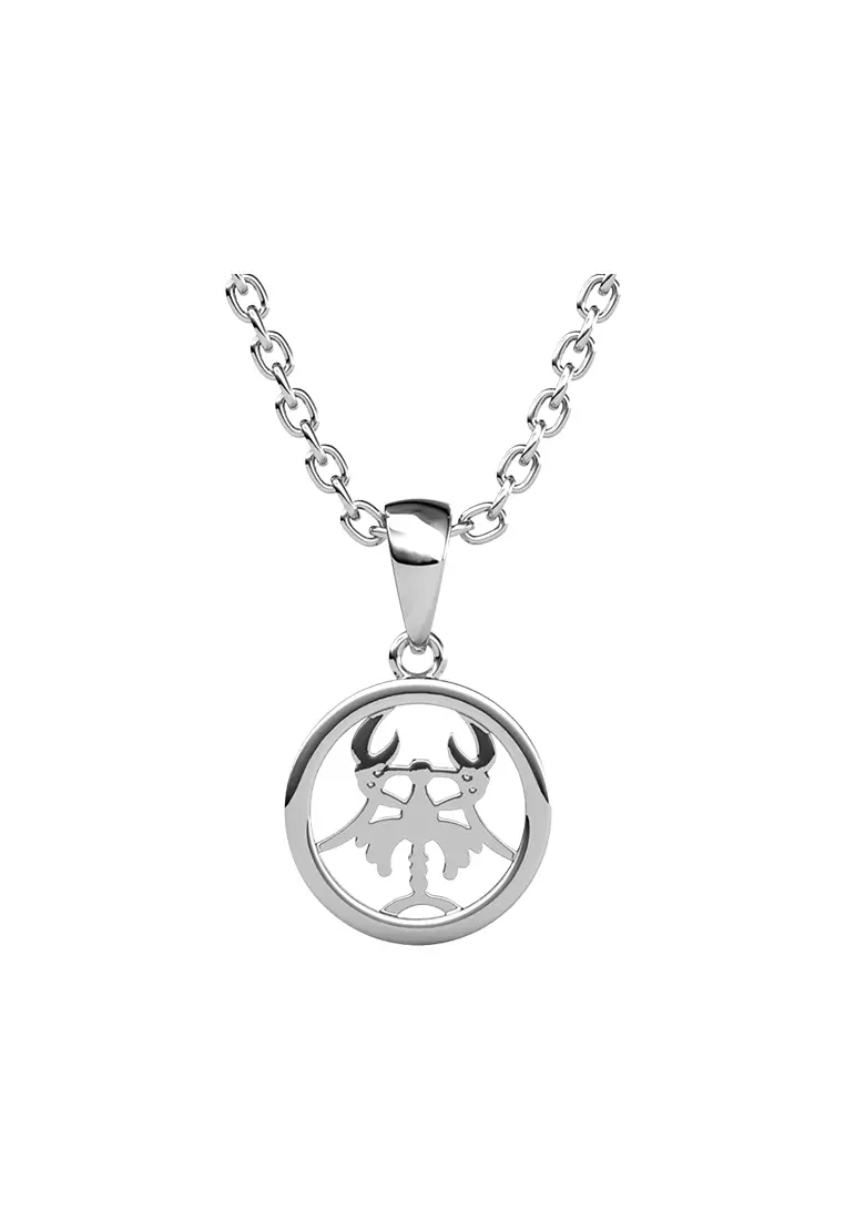 Circlet Cancer Pendant - Kalung Crystal Swarovski by Her Jewellery