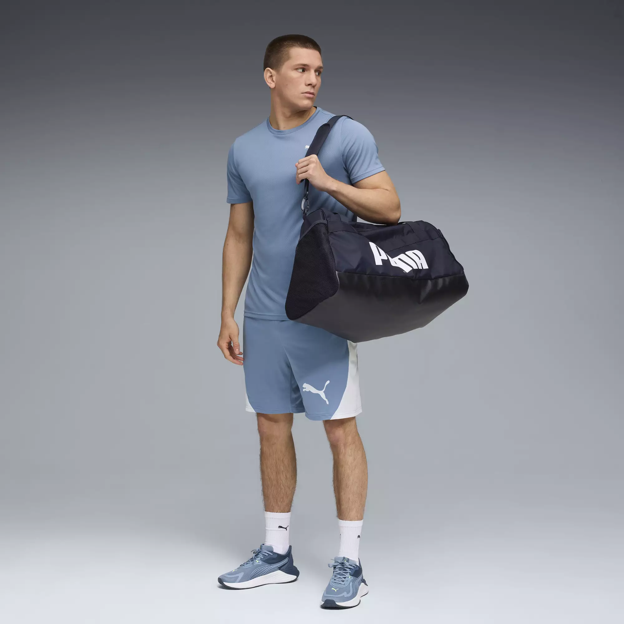 PUMA Train All Day Essentials Poly Texture Tee Men