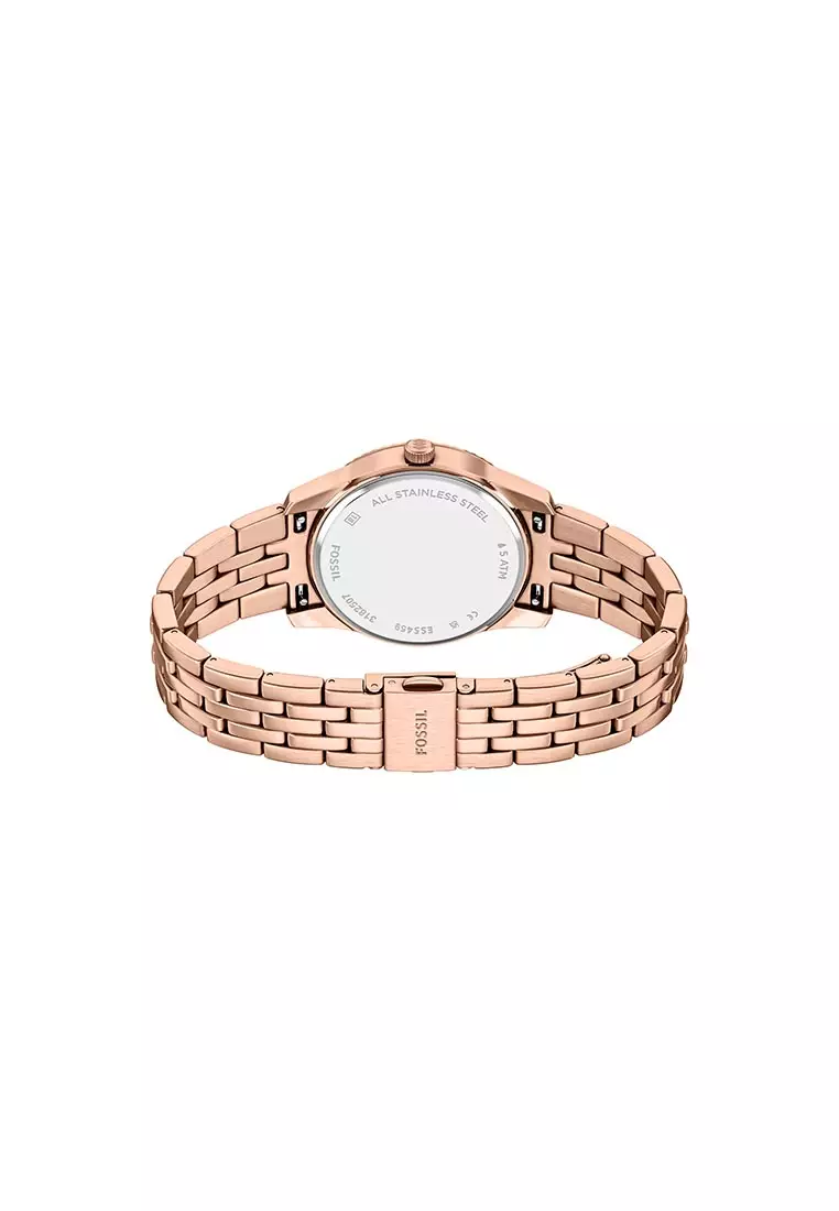 Scarlette Rose Gold Stainless Steel Watch Es5459